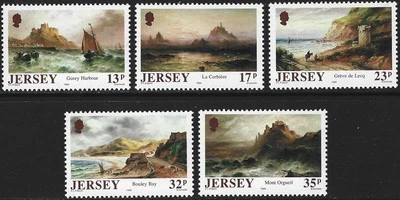 Jersey 1989 Sg 512/516 150 aniversario del nacimiento de Sarah Louisa Kilpack MNH Foto 1 de 2