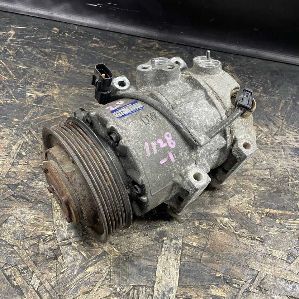 Hyundai Genesis 2013-2014 cupé 2.0 2.0T turbo original OEM compresor de aire acondicionado usado Foto 1 de 4