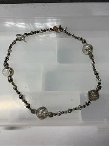Vintage Mercury Glass Garland 20” Silver - Picture 1 of 7