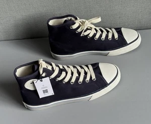 Paul Smith Hombre Zapatillas Altas Lona Yuma Azul Marino Talla UK8/EU42/USA 9 Nuevo - Imagen 1 de 13