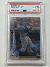 MOOKIE BETTS 2020 Topps On Demand 3D #420 Los Angeles Dodgers PSA 10 GEM MINT