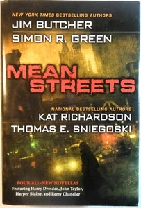 MEAN STREETS - Butcher / Green / Richardson / Sniegoski (2009 Hardcover, BCE) - Picture 1 of 2