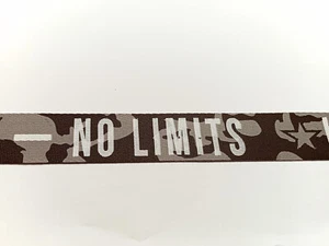 Correa de camuflaje gris 1 m con estampado No Limits - Let's Expore - 25 mm - Imagen 1 de 2