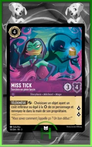 Miss Tick - 50/204 - Kapitel 3 - Französische Lorcana Karte Neu - Bild 1 von 1