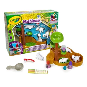 Crayola Washimals Dinosaur Waterfall Creative Playset Marker Pens & Inks New - Picture 1 of 5