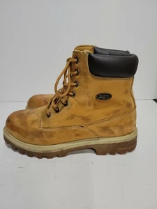 BOTAS LUGZ MARRÓN IMITACIÓN CUERO TOBILLO SENDERISMO TRABAJO HOMBRE 7 - Imagen 1 de 5