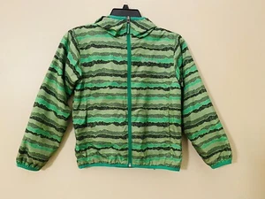 COLUMBIA Boys Youth Size S Green Full Zip Hooded Jacket Hoodie - Picture 1 of 6
