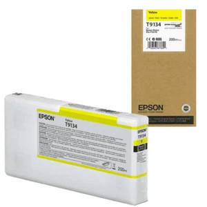 Original Original Epson Tintenpatrone Gelb T9134 für SC P5000 Use-by 2026 - Bild 1 von 1