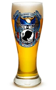 POW MIA - NUNCA OLVIDARÁS - VASO DE CERVEZA PILSNER GRANDE - Imagen 1 de 2