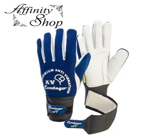 Contego Anti Vibration Gel Leather Gloves P8176 Quality Anti-Vibe Work Glove - Picture 1 of 2