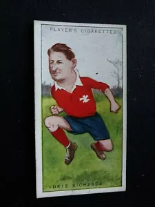 Caricaturas de futbolistas de John Player & Sons 1926 # 43 de Idris Richards (en muy buen estado/ex) - Imagen 1 de 3