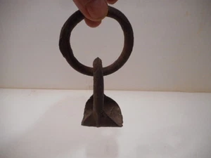 Hand Forged Iron wippletree or wagon yoke end ,door hardware  - Picture 1 of 8