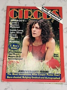 Circus Magazine - Oktober 1972 Black Sabbath - Alice Cooper - ohne Poster - Bild 1 von 10