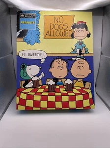 Peanuts Snoopy Lucy No Dogs Allowed 200 Piece Jigsaw Puzzle RARE Vintage Golden - Picture 1 of 4