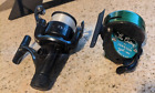 JOHNSON THE CENTURY MODEL 100A & RD 30 FINSHING REELS  - REPAIR OR PARTS - AS IS