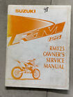 Sm360 SUZ RM125 Owners Service Manual 99011-36E53-01A