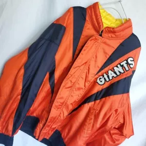 Vintage 90's ASICS × JUNKO KOSHINO GIANTS Model Blouson / Size L / LTD From JP - Picture 1 of 10