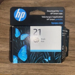 HP 21 Czarny wkład do drukarki atramentowej Fabrycznie nowy zapieczętowany Exp. 2/2025 - Zdjęcie 1 z 2
