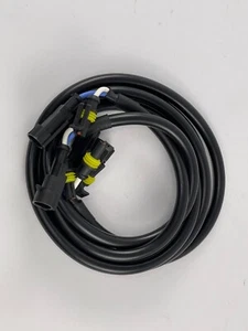 2 Pcs HID Bulb Wire Extender Extension Cable for HID Bulbs to Ballast, Universal - Picture 1 of 1