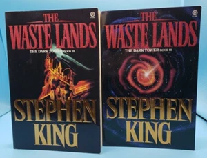 The Dark Tower Book III The Waste Lands 1992 Plume PB Illustrated 2 Book Lot - Picture 1 of 11