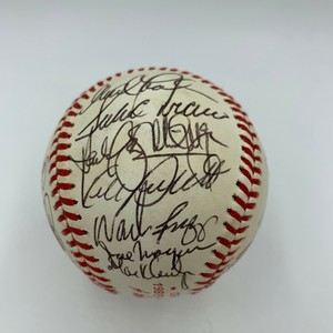 1989 All Star Game Signed Baseball Kirby Puckett Cal Ripken Nolan Ryan JSA COA