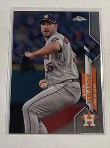 2020 Topps Chrome #164 Justin Verlander - Picture 1 of 2