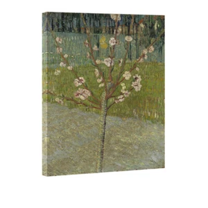 Canvas Print Wall Art Van Gogh Painting Repro Pic Home Decor Almond Tree Framed - Picture 1 of 7