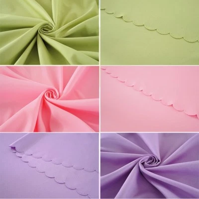 Plain Tablecloth Table Cover Cloth Banquet Wedding Party Home Polyester Fabric - Image 1 of 4