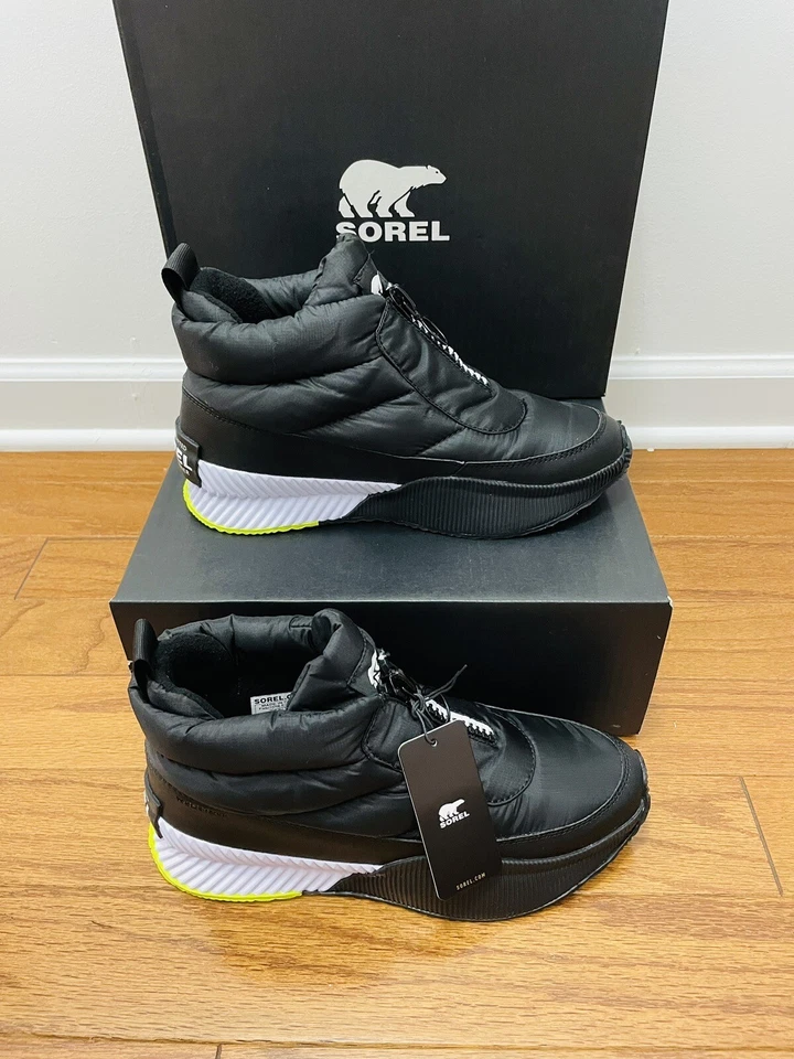 Size 8 Sorel Womens Boots Out N About III Puffy Zip Waterproof