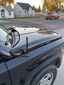 7" Short Black Antenna Mast AM/FM for Jeep Compass / Patriot 2007-2017 Brand New - Picture 1 of 23