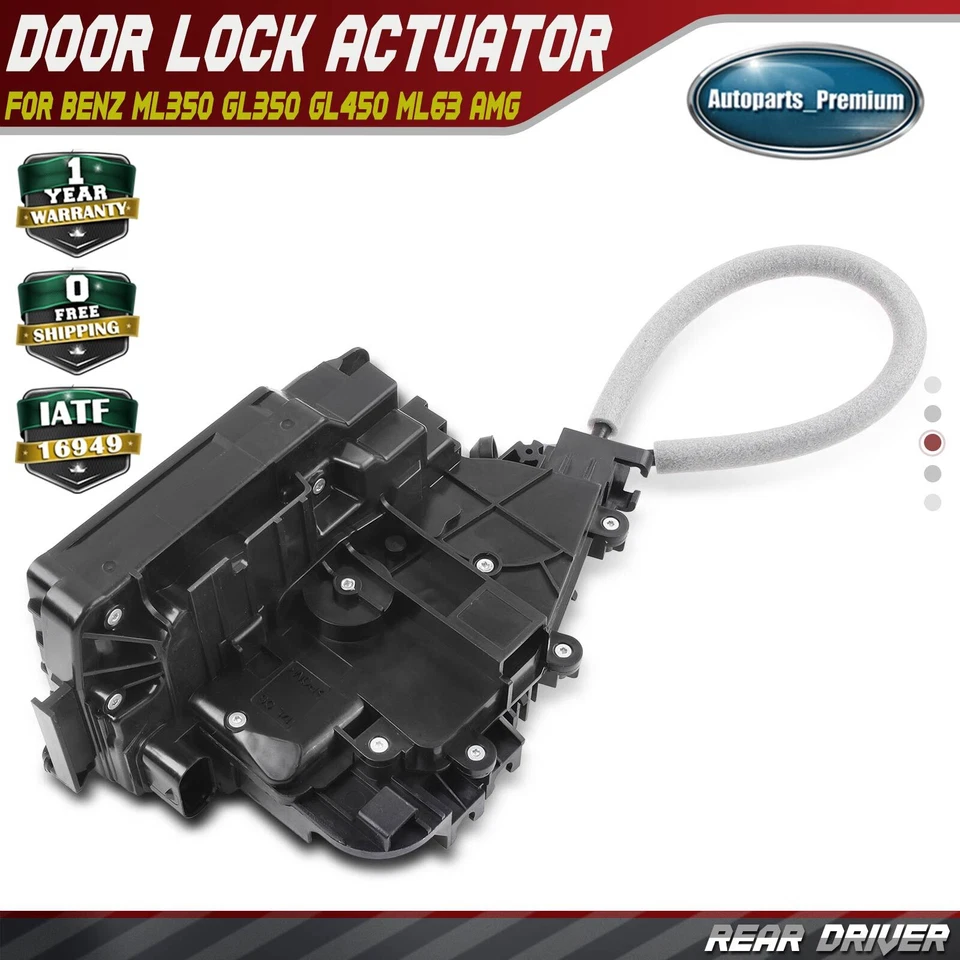Actuador de cerradura de puerta trasero izquierdo mercedes-benz x166 gl350 gl550 w166 ml350 ml550 Foto 1 de 4