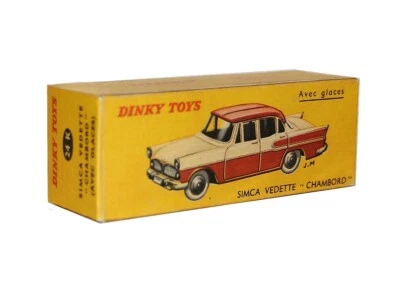 Dinky Toys boîte repro 24 K simca vedette chambord