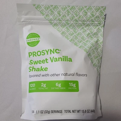 Mezcla de batido de vainilla dulce Nutrisystem Prosync 14 porciones mejor para el 26/12/2026 Foto 1 de 4
