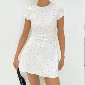 Princess Polly White Mini flutter Sleeve floral Sundress sz 16 NWT - Picture 1 of 11