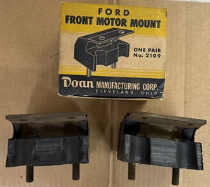 1954 1955 1956 1957 1958 Ford Edsel 223 6 Cyl NORS Motor Mounts B7A-6038-A (Pr) - Picture 1 of 7