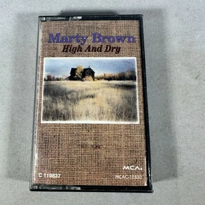 Marty Brown High And Dry Audio Cassette Album Country Music 1991 MCA Records - Picture 1 of 4