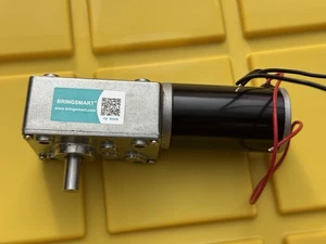 Bringsmart 12V 160U/min DC Schneckengetriebemotor 10kg.cm Selbsthemmender Motor Reversiert... - Bild 1 von 5