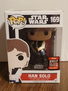 Funko Pop! Star Wars Han Solo #169 2017 Convención Galáctica Funko Exclusivo - Imagen 1 de 2