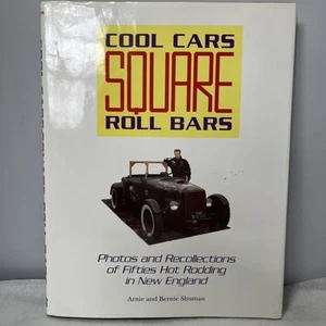 Coole Autos quadratische Überrollbügel von Arnie & Bernie Shuman...signiert Vintage Drag Racing - Bild 1 von 5