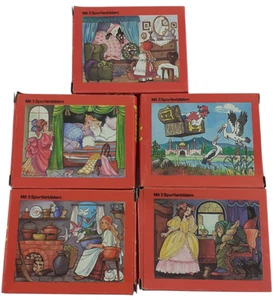 Annaberger Mini-Puzzle - DDR - Märchenrätsel Bundle 5 Stück - Zustand NEUwertig - Bild 1 von 4