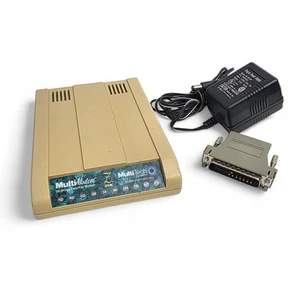 Multi-Tech MultiModem ZDX 28.8 Kbps Data/Fax Modem MT2834ZDX with Adapter - Picture 1 of 6