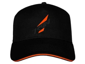 Tron Flexfit Cap XL - Black Logo 3D Stitch : TR-201 - Picture 1 of 1