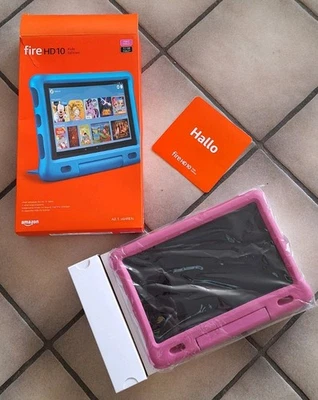 Amazon fire HD 10 KIDS Edition, Gebraucht im Originalkarton. - Bild 1 von 4