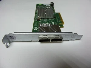 Dell Dual Port External 6Gb SAS HBA H200E RAID Controller 12DNW IT mode £29+vat - Picture 1 of 1