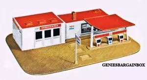 N Maßstab EXXON SERVICE STATION Kit Modell Power Neu in versiegelter Box 1503 - Bild 1 von 1