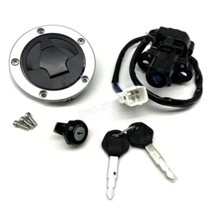 Juego de cerradura de asiento interruptor de encendido combustible gasolina para Kawasaki Vulcan S 650 2014-2022 - Imagen 1 de 10