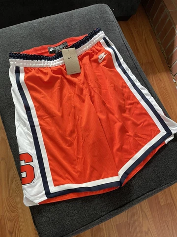 AUTHENTIC Mens NIKE Elite Syracuse University  Basketball Shorts L Brand New! Cover