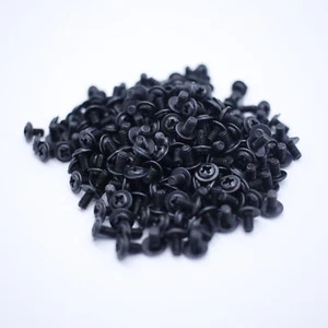 40x PC Feingewinde Schraube Motherboard SSD Schraube M3 x 5mm schwarz - Bild 1 von 2