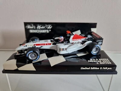 Pulsante Minichamps 1/43 BAR Honda 006 J. - Showcar 2005 - 400050073 - Immagine 1 di 4