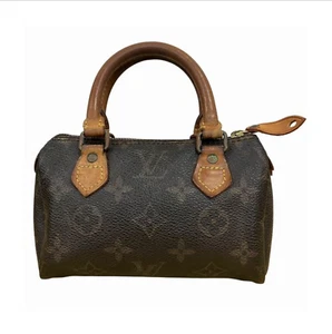 LOUIS VUITTON Monogram Mini Speedy Hand Bag M41534 LV Auth BA2065 - Picture 1 of 8